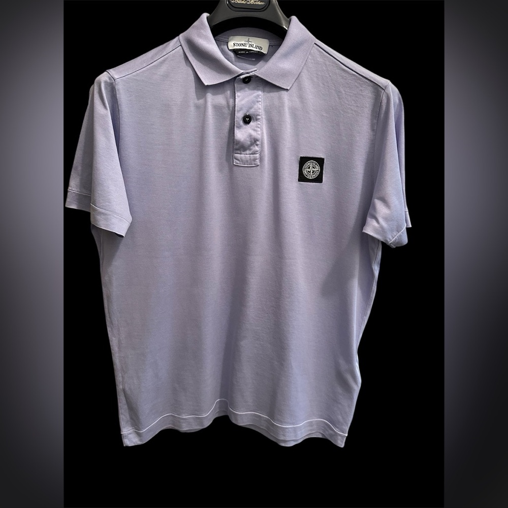 Stone Island Lavender Polo Shirt